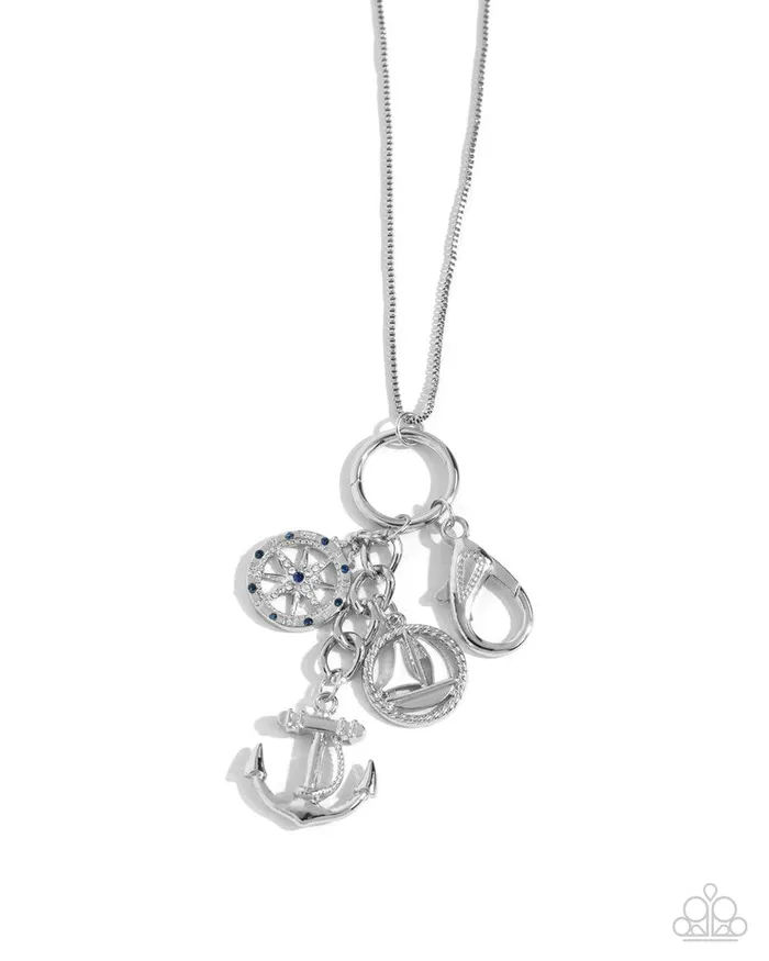 Paparazzi Necklace Compass Celebration Blue Paparazzi Jewelry Necklaces Paparazzi Necklace Compass Celebration Blue Paparazzi Jewelry Necklaces