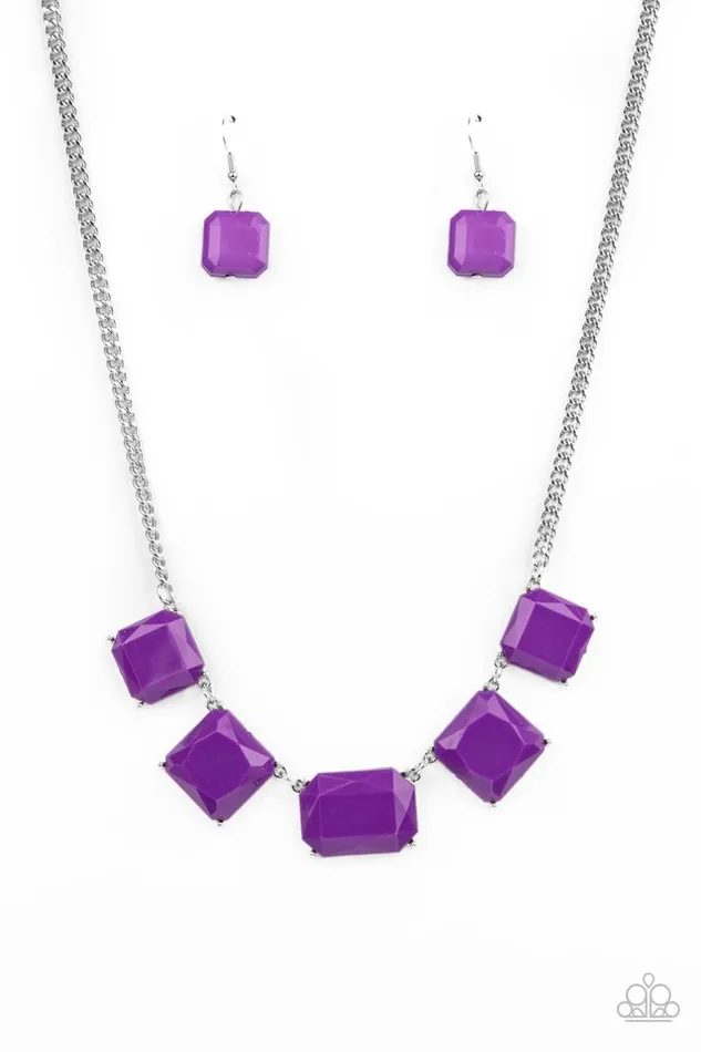 Paparazzi Necklace Instant Mood Booster Purple Paparazzi Jewelry Necklaces Paparazzi Necklace Instant Mood Booster Purple Paparazzi Jewelry Necklaces