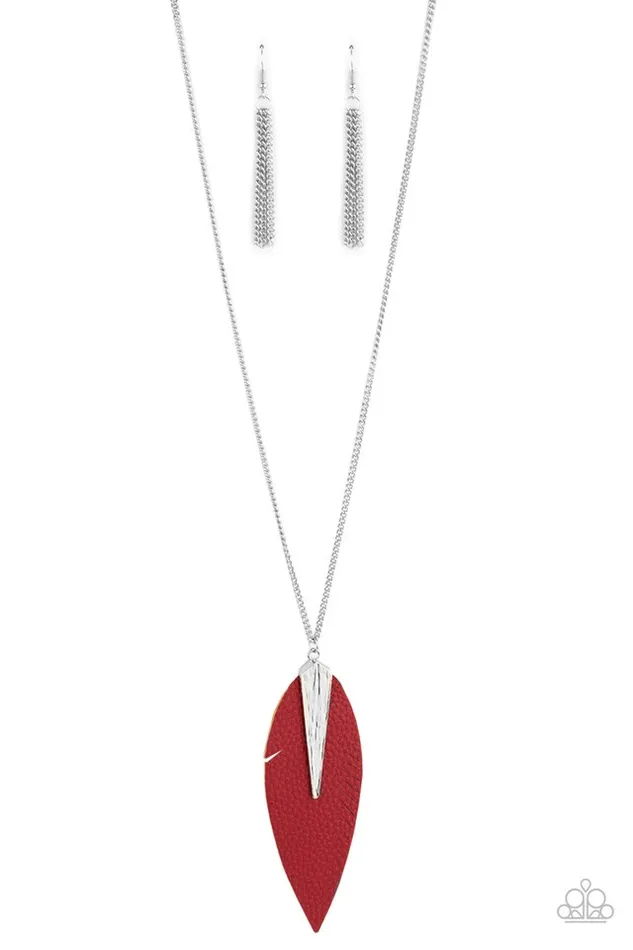 Paparazzi Necklace Quill Quest Red Paparazzi Jewelry Necklaces Paparazzi Necklace Quill Quest Red Paparazzi Jewelry Necklaces