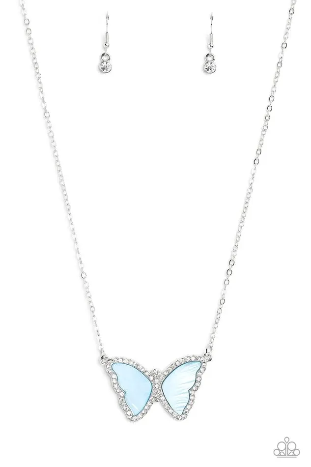 Paparazzi Necklace SHELLbound Blue Paparazzi Jewelry Necklaces Paparazzi Necklace SHELLbound Blue Paparazzi Jewelry Necklaces
