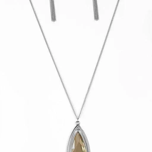 Paparazzi Necklace The Royal Coronation Brown Paparazzi Jewelry Necklaces