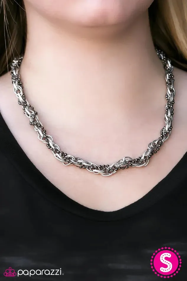 Paparazzi Necklace Time To Celebrate Silver Paparazzi Jewelry Necklaces
