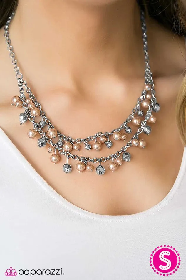 Paparazzi Necklace Timeless Class Brown Paparazzi Jewelry Necklaces