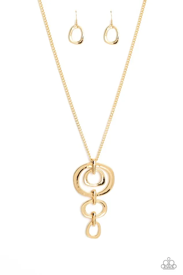 Paparazzi Necklace Tranquil Trickle Gold Paparazzi Jewelry Necklaces Paparazzi Necklace Tranquil Trickle Gold Paparazzi Jewelry Necklaces