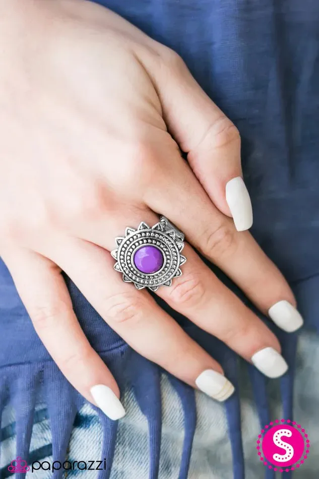 Paparazzi Ring I Told You SOL Purple Paparazzi Jewelry Rings