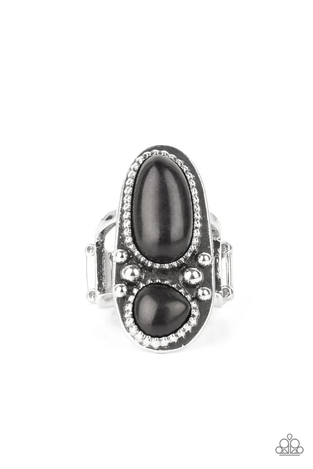 Paparazzi Ring Magical Mesas Black Paparazzi Jewelry Rings Paparazzi Ring Magical Mesas Black Paparazzi Jewelry Rings