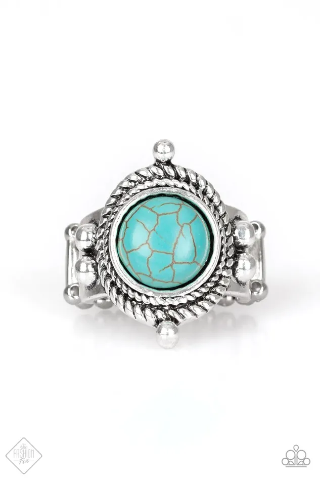 Paparazzi Ring Prone To Wander Blue Paparazzi Jewelry Rings