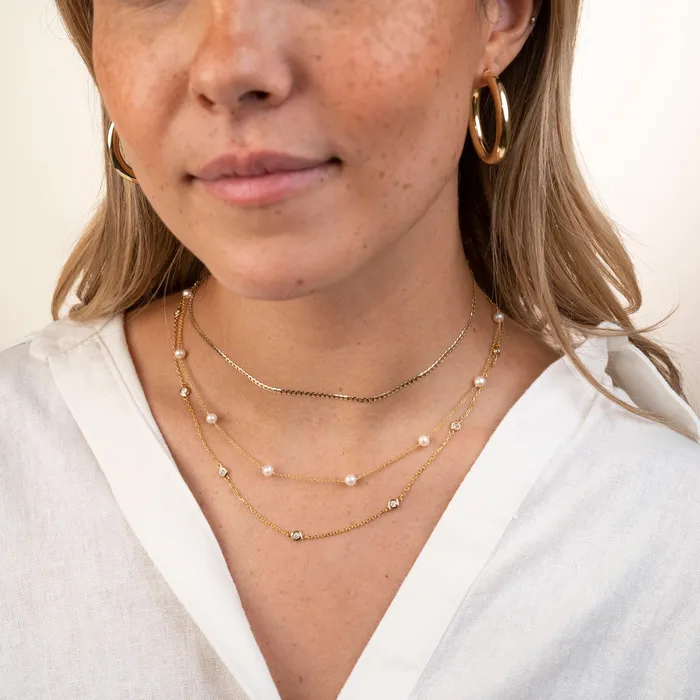 RG Pearl Satellite Necklace Necklaces