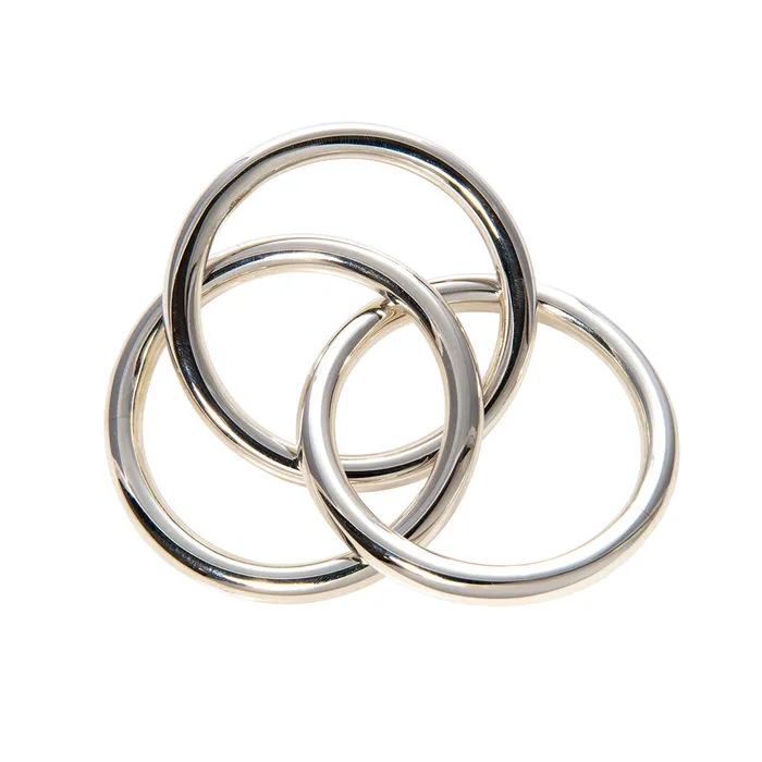 Rings Croghans Sterling Silver 3 Ring Baby Rattle