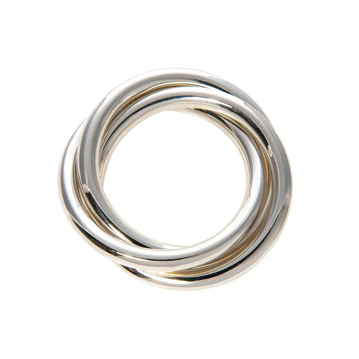 Rings Croghans Sterling Silver 3 Ring Baby Rattle
