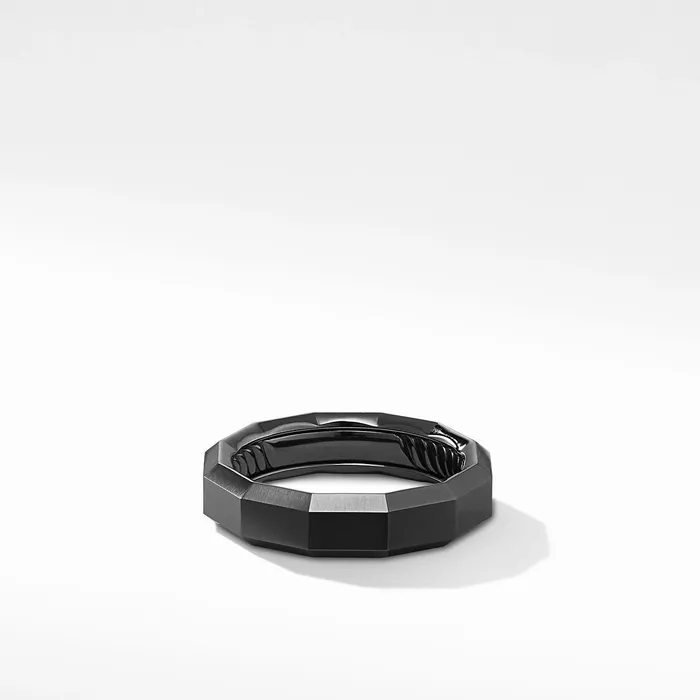Rings David Yurman David Yurman 6mm Faceted Band Ring