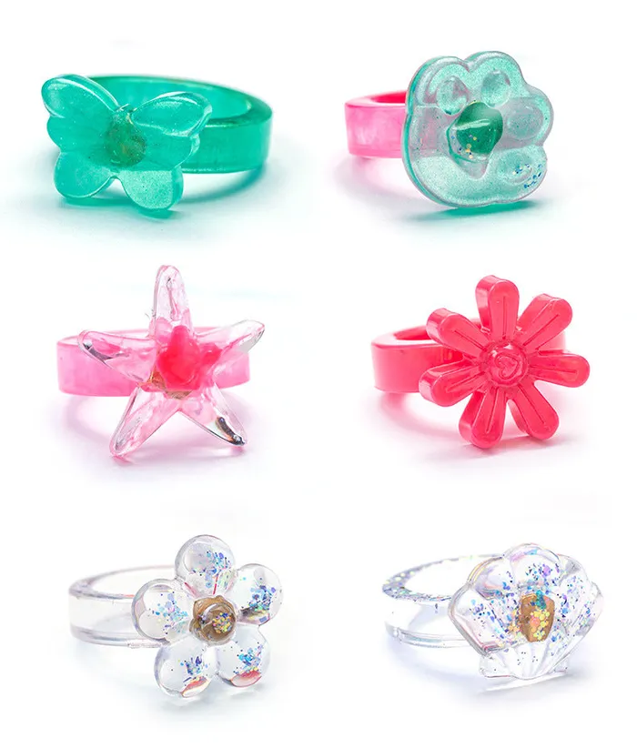 Rings IntoResin 8pcs Rotating Ring Pendant Resin Mold Set