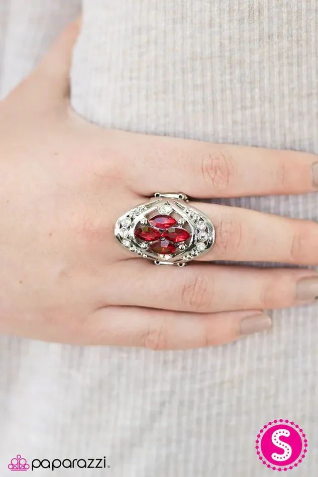 Rings Paparazzi Jewelry Paparazzi Ring Badaboom Red