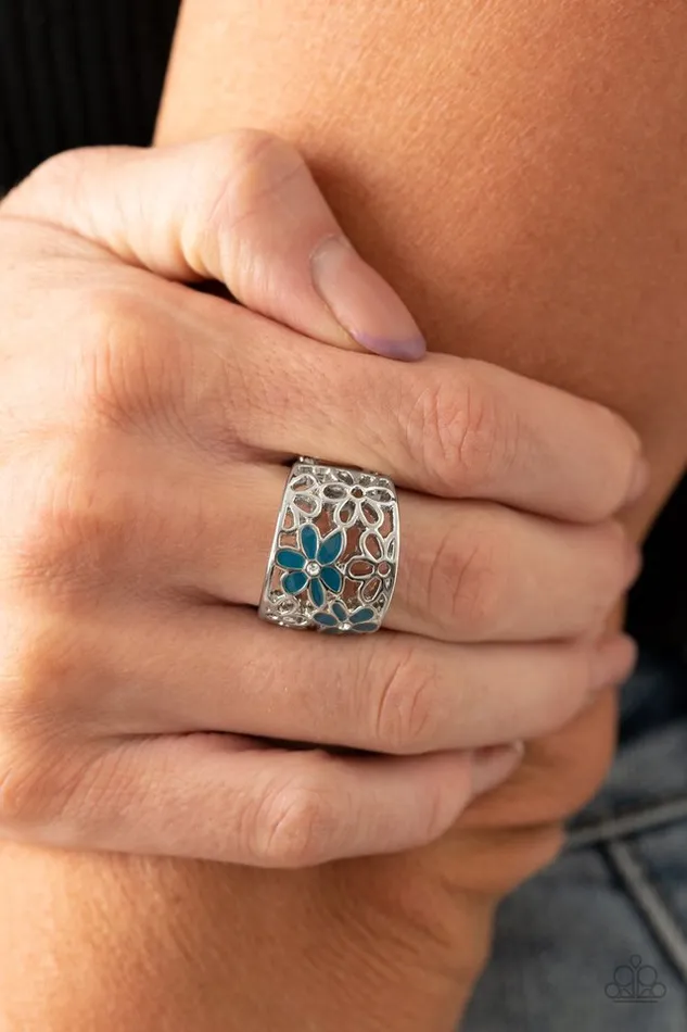 Rings Paparazzi Jewelry Paparazzi Ring Clear as DAISY Blue
