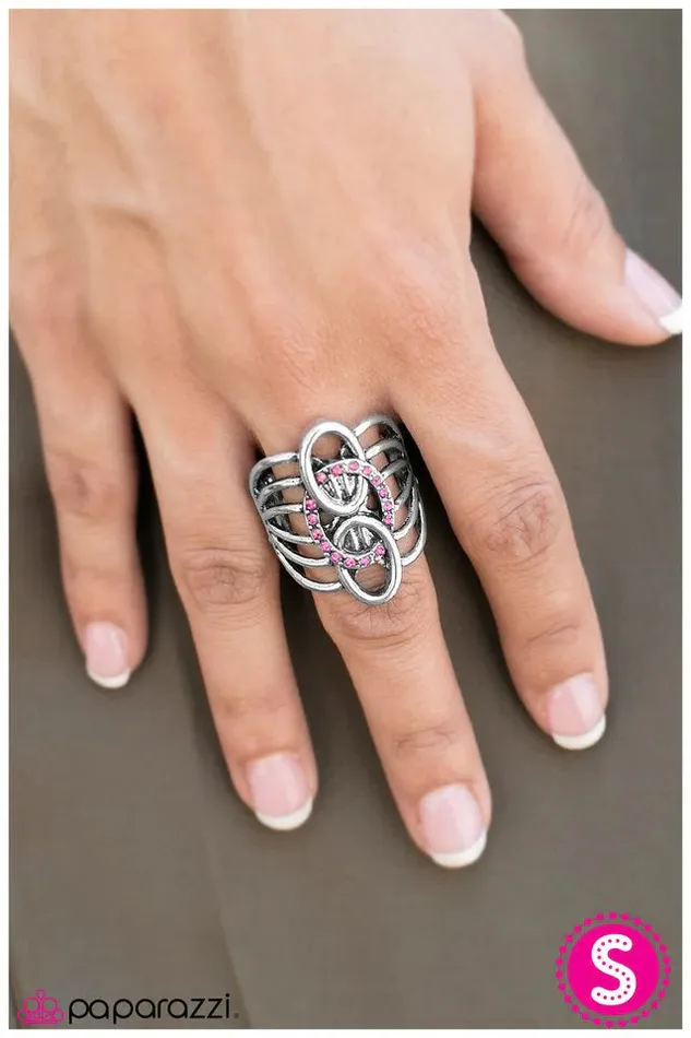 Rings Paparazzi Jewelry Paparazzi Ring Girl Talk Pink