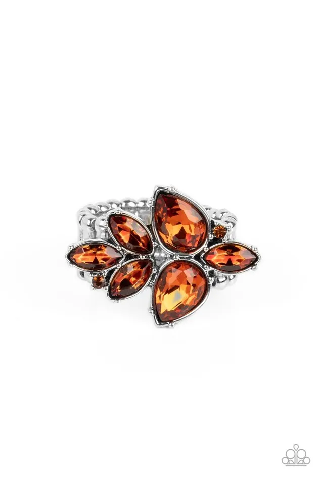 Rings Paparazzi Jewelry Paparazzi Ring IceCold Couture Brown Rings Paparazzi Jewelry Paparazzi Ring IceCold Couture Brown