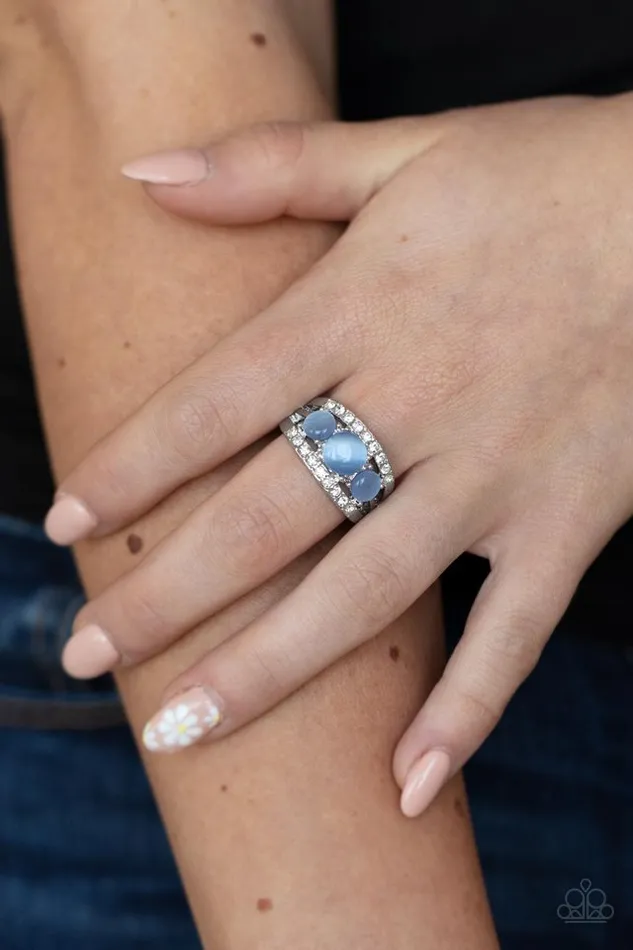 Rings Paparazzi Jewelry Paparazzi Ring Majestically Mythic Blue