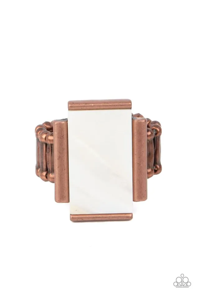 Rings Paparazzi Jewelry Paparazzi Ring Mystical Marinas Copper Rings Paparazzi Jewelry Paparazzi Ring Mystical Marinas Copper