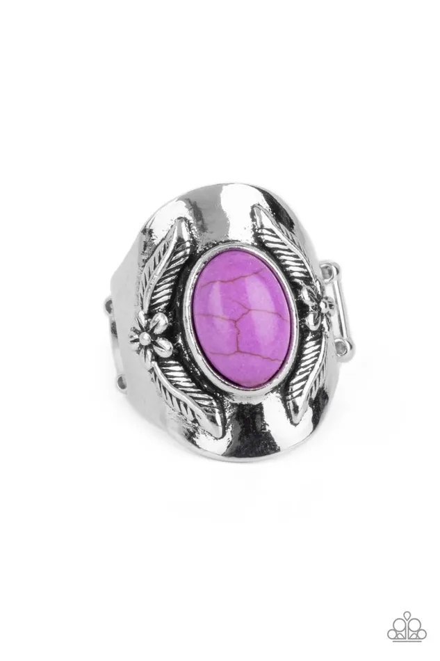 Rings Paparazzi Jewelry Paparazzi Ring Santa Fe Sanctuary Purple Rings Paparazzi Jewelry Paparazzi Ring Santa Fe Sanctuary Purple