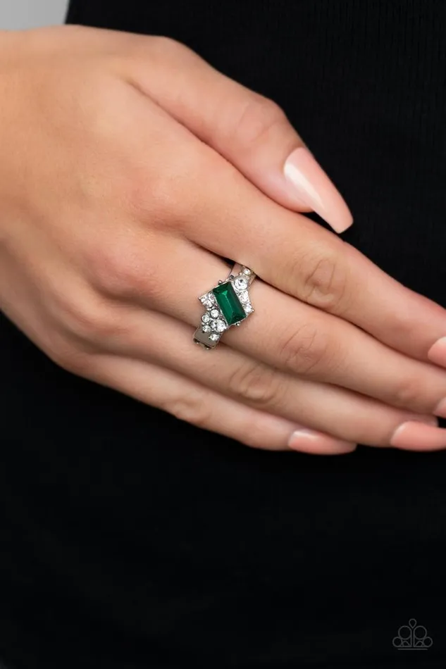 Rings Paparazzi Jewelry Paparazzi Ring Tip the Balance Green
