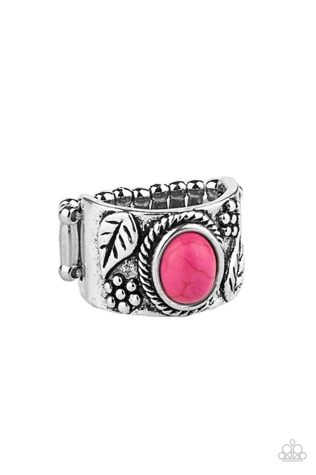 Rings Paparazzi Ring FreeSpirited Fields Pink Paparazzi Jewelry Rings Paparazzi Ring FreeSpirited Fields Pink Paparazzi Jewelry