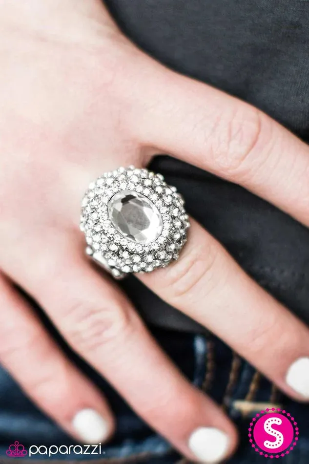 Rings Paparazzi Ring Thanks A Million White Paparazzi Jewelry
