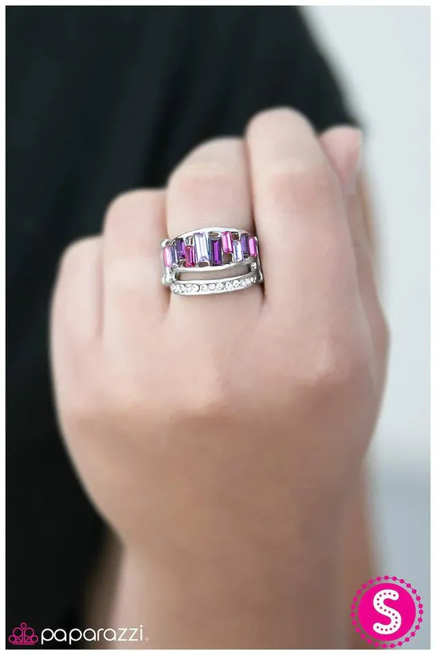 Rings Paparazzi Ring The Treasure Trove Pink Paparazzi Jewelry