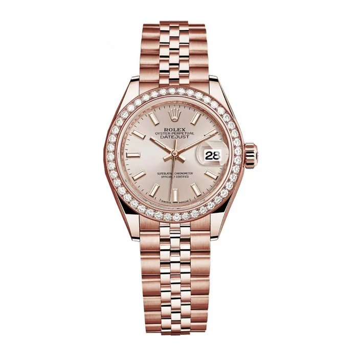 Rolex Bracelets Rolex LadyDatejust 28mm Ref 279135rbr0007 Sundust Stick Dial 18K Rose Gold Jubilee Bracelet Womens Watch Rolex Bracelets Rolex LadyDatejust 28mm Ref 279135rbr0007 Sundust Stick Dial 18K Rose Gold Jubilee Bracelet Womens Watch