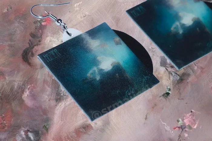 Sam Makes Things READY TO SHIP Hozier Wasteland Baby Vinyl Album Handmade Earrings Earrings