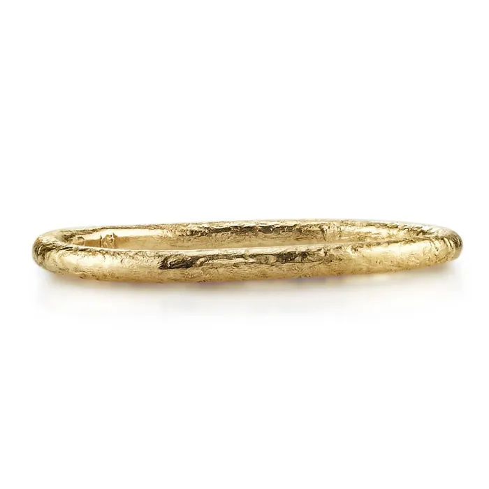 Single Stone Rings Single Stone 22K Yellow Gold Small Jane Band