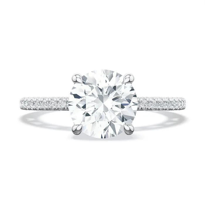 Tacori Tacori 18K White Gold Semi Mount Diamond Ring Rings