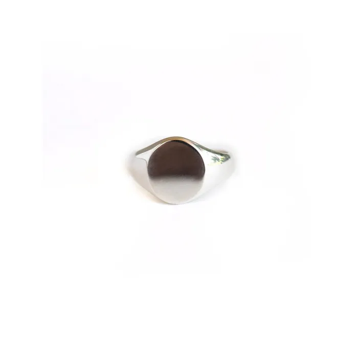 The Rose Gypsy Rings Silver Signet Ring