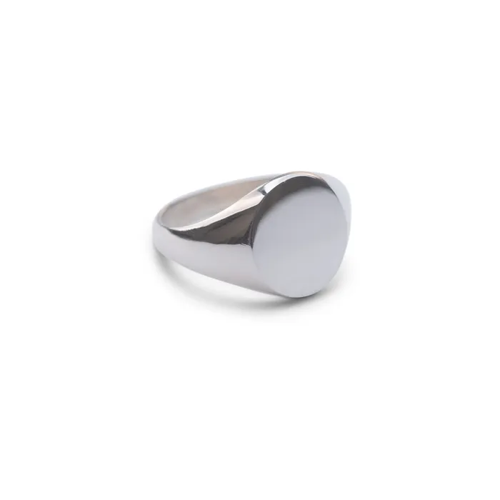 The Rose Gypsy Rings Silver Signet Ring