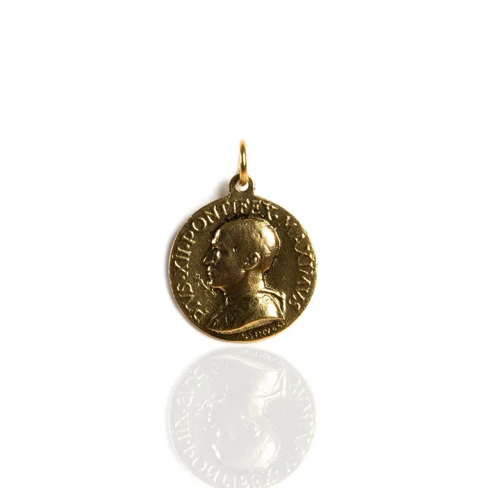 Virgins Saints Angels Charm Necklaces Pope Pius XII Charm