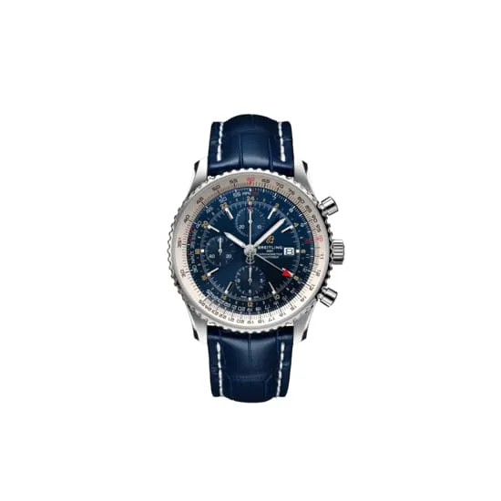 Watches Breitling Breitling Navitimer Chronograph GMT 46 Stainless Steel Blue dial Watch A24322121C2P1 Watches Breitling Breitling Navitimer Chronograph GMT 46 Stainless Steel Blue dial Watch A24322121C2P1