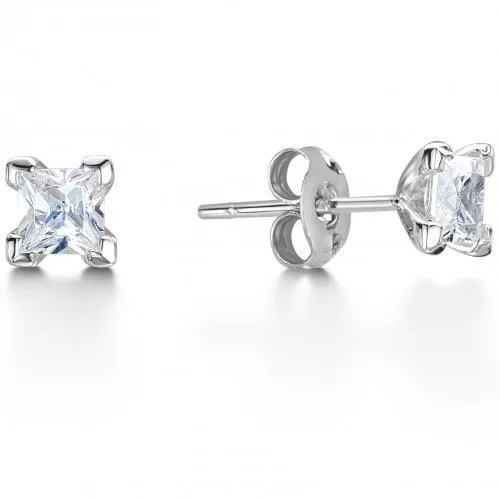 250 Ct Princess Cut Natural Earth Mined Diamonds Women Studs Earrings 14K White Gold GB Earrings 250 Ct Princess Cut Natural Earth Mined Diamonds Women Studs Earrings 14K White Gold GB Earrings