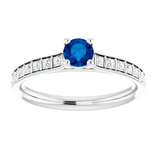 2 Carat Genuine Ceylon Sapphire Womens Ring GB Rings 2 Carat Genuine Ceylon Sapphire Womens Ring GB Rings