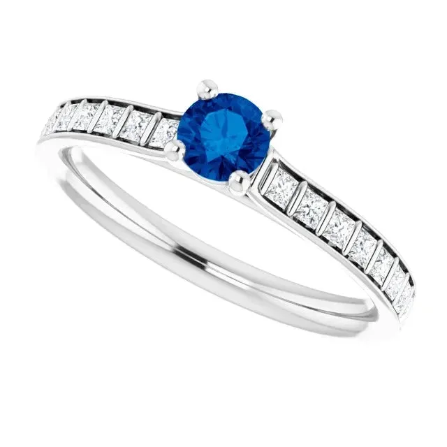 2 Carat Genuine Ceylon Sapphire Womens Ring GB Rings 2 Carat Genuine Ceylon Sapphire Womens Ring GB Rings