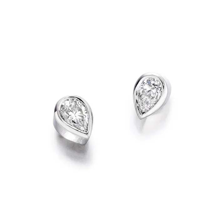 300 Carats Natural Earth Mined Diamonds Studs Earrings Gold 14K White GB Earrings 300 Carats Natural Earth Mined Diamonds Studs Earrings Gold 14K White GB Earrings