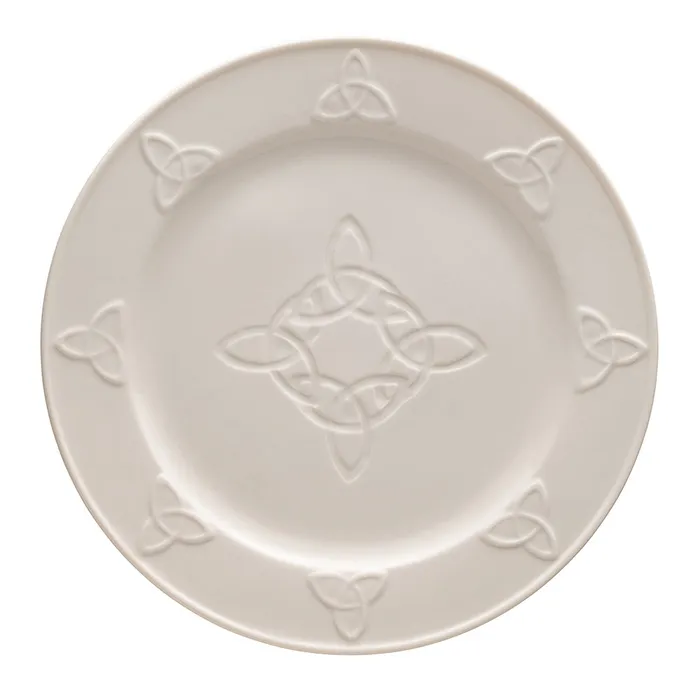 Bracelets Belleek Trinity Knot Dinner Plate Porcelain Belleek