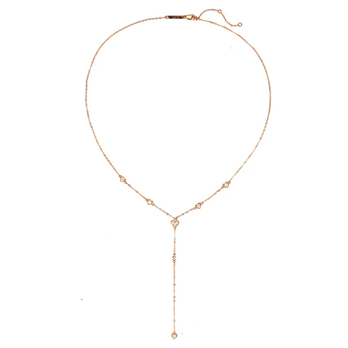 Cherish Y Chain Necklace Sterling Silver Gold Hey Happiness Necklaces Cherish Y Chain Necklace Sterling Silver Gold Hey Happiness Necklaces