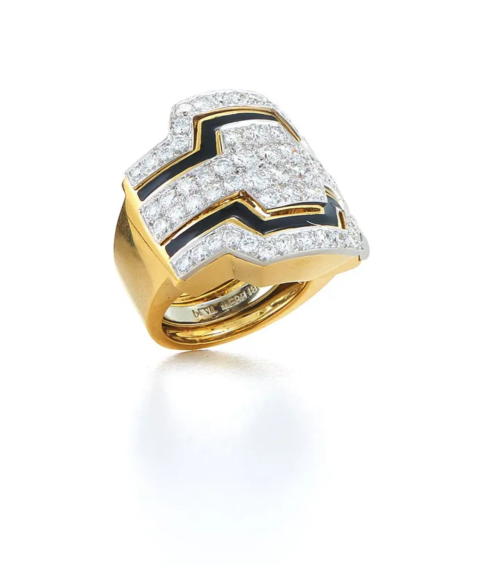 Cigar Band Ring David Webb Rings
