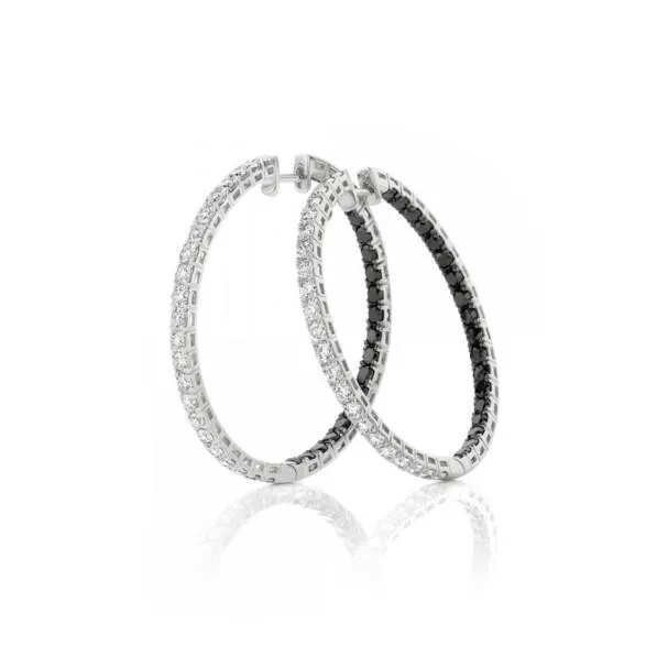 Earrings 490 Carats Brilliant Cut Real Natural Earth Mined Diamonds Women Hoop Earrings Gold White 14K GB Earrings 490 Carats Brilliant Cut Real Natural Earth Mined Diamonds Women Hoop Earrings Gold White 14K GB