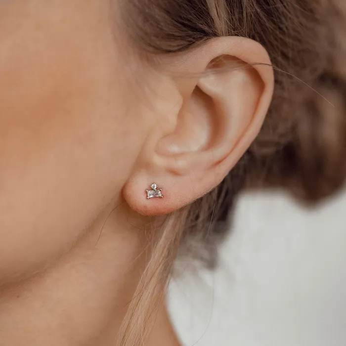 Earrings Companion Stud Earrings Sterling Silver Hey Happiness Earrings Companion Stud Earrings Sterling Silver Hey Happiness