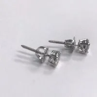 Earrings GB Natural Earth Mined Diamond Stud Earrings 1 Carat Earrings GB Natural Earth Mined Diamond Stud Earrings 1 Carat