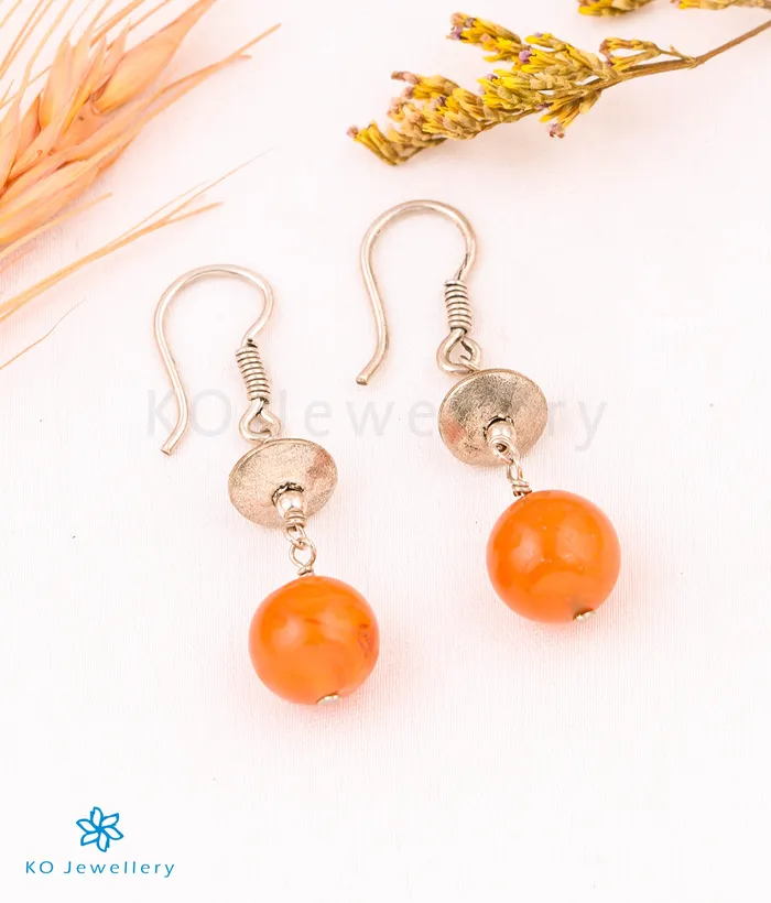 Earrings Gemstone The Onyx Silver Gemstone Earring