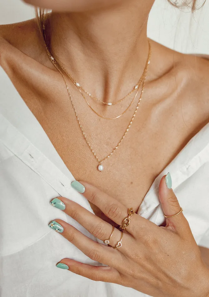Fine Box Chain Necklace Sterling Silver Gold Hey Happiness Necklaces Fine Box Chain Necklace Sterling Silver Gold Hey Happiness Necklaces