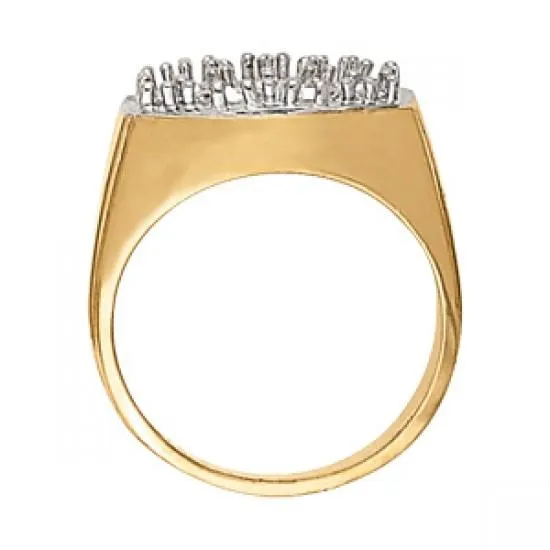 GB 280 Carats Round Natural Earth Mined Diamonds Mens Engagement Ring Two Tone Gold 14K Rings GB 280 Carats Round Natural Earth Mined Diamonds Mens Engagement Ring Two Tone Gold 14K Rings