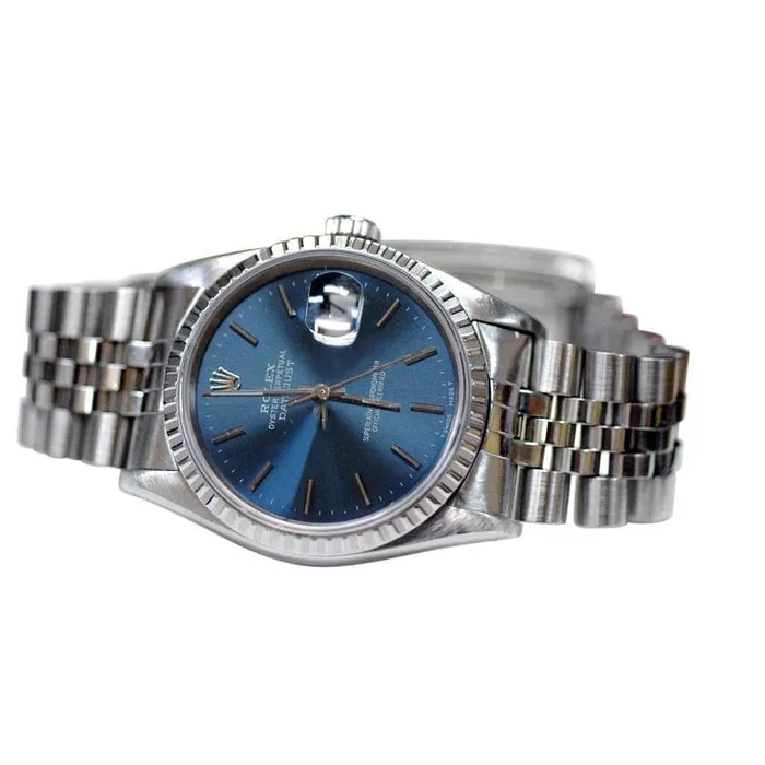 GB Bracelets Rolex Datejust Jubilee Bracelet Men Watch Stick Dial QUICK SET