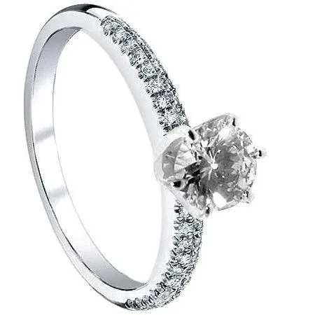 GB Rings 150 Carat Natural Earth Mined Diamond Engagement Ring Solitaire With Accents GB Rings 150 Carat Natural Earth Mined Diamond Engagement Ring Solitaire With Accents
